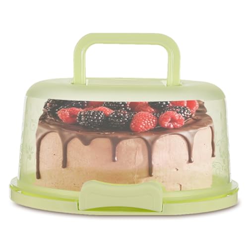YRTUOP Kuchen Transportbox Rund Mit Deckel, Kuchenbehälter... - Maison & Cuisine Amazon Allemagne à 7.56€