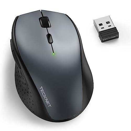 TECKNET Wireless Mouse, 3200 DPI Optical 2.4G Mouse with 6... - High-Tech & Électronique Amazon Royaume-Uni à 10.99€