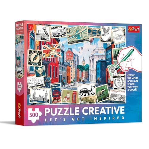 Trefl - Creative - Grüße aus London – 500-teiliges Puzzle –... - Toys & Games Amazon Germany à 9.99€