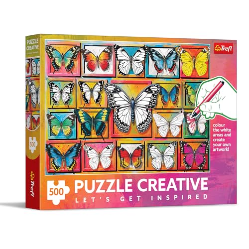 Trefl - Creative - 500-teiliges Puzzle – DIY-Puzzle, zum... - Toys & Games Amazon Germany à 9.99€