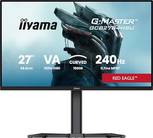 iiyama G-Master GCB2784HSU-B1 27 inch 240Hz Curved Gaming... - High-Tech & Électronique Amazon Royaume-Uni à 130.00€