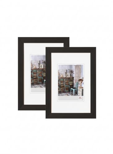 walther design Bilderrahmen schwarz, 15x20 cm 2er Pack... - Maison & Cuisine en promo à 12.57€