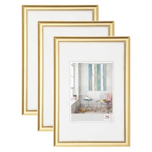 walther design Bilderrahmen Gold 20x30 cm 3er Pack... - Maison & Cuisine Amazon Allemagne à 25.75€