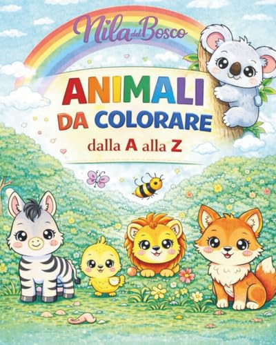Animali da colorare dalla A alla Z: Per bambini dai 3 ai 7... - Jouets & Jeux Amazon Espagne à 5.16€