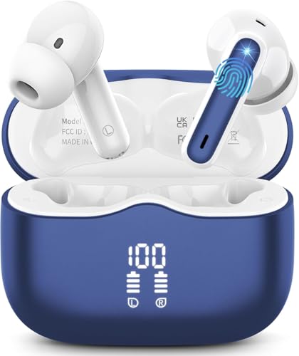 Wireless Earbuds, 2026 Bluetooth 5.4 Headphones in Ear with... - High-Tech & Électronique Amazon Royaume-Uni à 21.99€