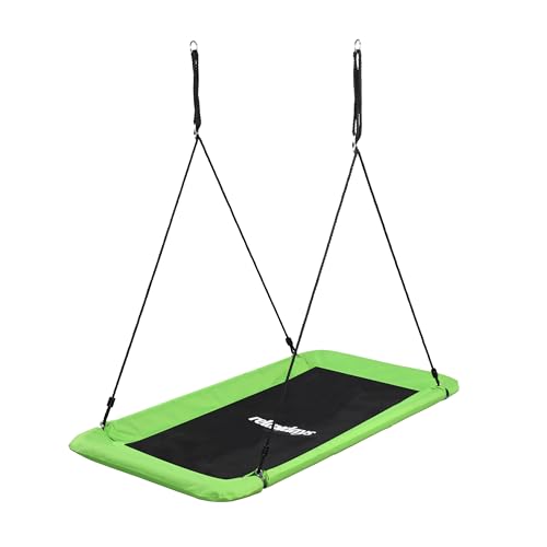 Relaxdays Columpio Nido Rectangular para Niños y Adultos... - Toys & Games Amazon Spain à 60.39€