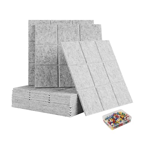 Relaxdays Tableau en Feutre 12 pcs, carrés Autocollants... - Auto & Motorcycle Amazon France à 30.74€