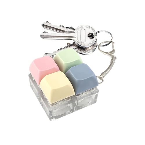 Keyboard Fidget Toy, 4.3x4.3x2.5cm, Clicker Design, 4 Keys... - Jouets & Jeux Amazon Royaume-Uni à 1.21€