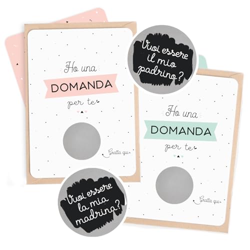 Manahia - Set 2 Biglietti Gratta e Vinci Padrini - Vuoi... - Bon plan à 9.90€