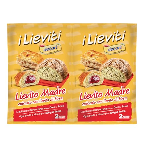 Decorì Lievito Madre Essiccato con Germe di Grano Antico... - Épicerie Amazon Italie à 1.99€