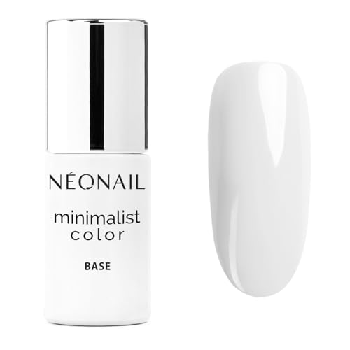 NÉONAIL UV Nagellack - Base Coat Gel UV - Weiß - Minimalist... - Beauté & Parfums en promo à 9.90€