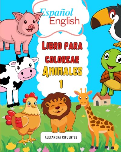 Libro para colorear: español - English - Livres & eBooks en promo à 5.93€