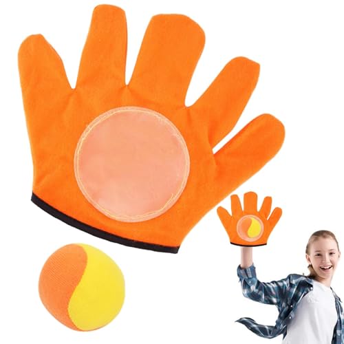 Guantes pegajosos jugando a la pelota de juguete,Juego al... - Sports & Fitness en promo à 2.94€