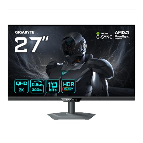 Gigabyte G27Q20 Monitor Gaming 27” QHD - 2560 x 1440... - Tech & Electronics Amazon Italy à 187.70€