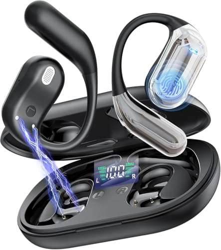 EUQQ Cuffie Open Ear 50 ore senza fili Bluetooth 6.1 HiFi... - High-Tech & Électronique Amazon Italie à 33.82€