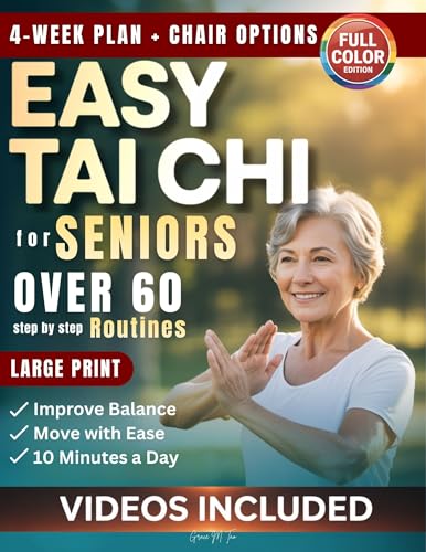 Easy Tai Chi for Seniors Over 60 Step by Step Routines: 10... - Sports & Fitness Amazon Royaume-Uni à 0.77€