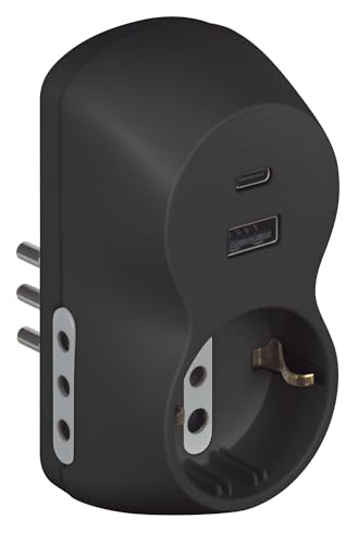 BTICINO Adaptador Advance B3, con toma Schuko estándar... - High-Tech & Électronique en promo à 13.78€