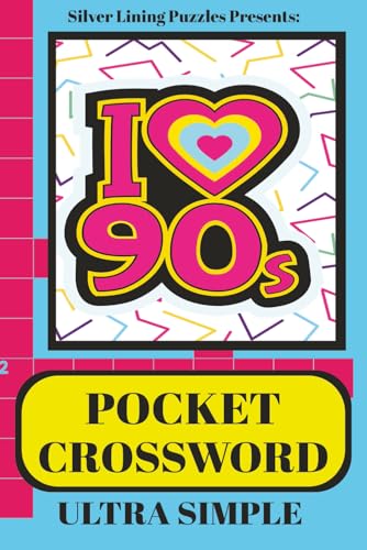 I love the 90’s Crossword Puzzle: Pocket-Sized Edition... - Jouets & Jeux en promo à 4.48€