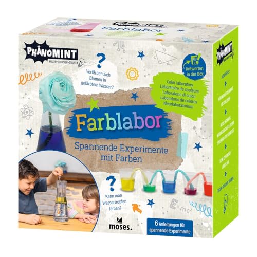 Moses. PhénoMINT Laboratoire de couleur - Boîte... - Jouets & Jeux en promo à 14.49€