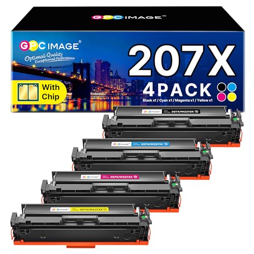 GPC Image 207X 207A MFP M283fdw Toner avec Puce Compatible... - High-Tech & Électronique Amazon France à 72.73€
