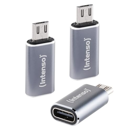 Intenso Lot de 3 adaptateurs USB-C vers microUSB (C480M)... - High-Tech & Électronique en promo à 10.56€