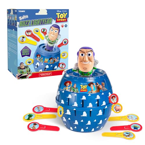 Bizak Salta Buzz Lightyear, Action-Spiel mit offizieller... - Jouets & Jeux Amazon Allemagne à 29.49€