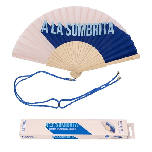 Fisura – Handfächer aus Holz „A la sombrita“, moderner... - Maison & Cuisine Amazon Allemagne à 8.99€