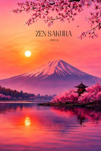 Zen Sakura Journal: A Minimal Japanese Aesthetic Lined... - Maison & Cuisine Amazon Allemagne à 6.41€