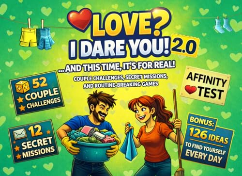 LOVE? I DARE YOU! ...AND THIS TIME IT'S FOR REAL!: COUPLE... - Toys & Games Amazon Italy à 13.99€
