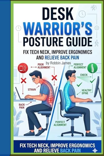 Desk Warrior’s Posture Guide - Maison & Cuisine Amazon Royaume-Uni à 6.71€