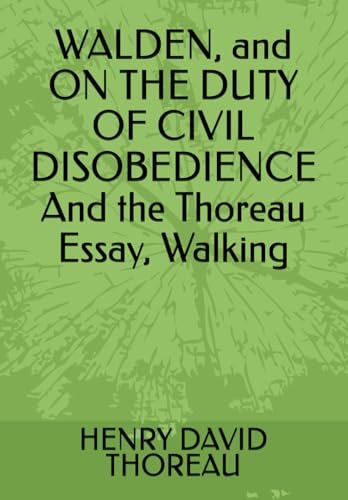 WALDEN, and ON THE DUTY OF CIVIL DISOBEDIENCE And the... - Maison & Cuisine Amazon Espagne à 11.68€