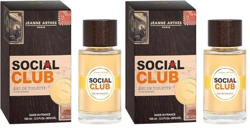 JEANNE ARTHES - Parfum Homme Social Club - Eau de toilette... - Beauté & Parfums Amazon Italie à 12.60€