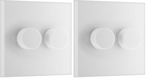 BG Electrical Intelligent Double Wall Dimmer Switch, 2 Way... - Maison & Cuisine Amazon Royaume-Uni à 10.00€