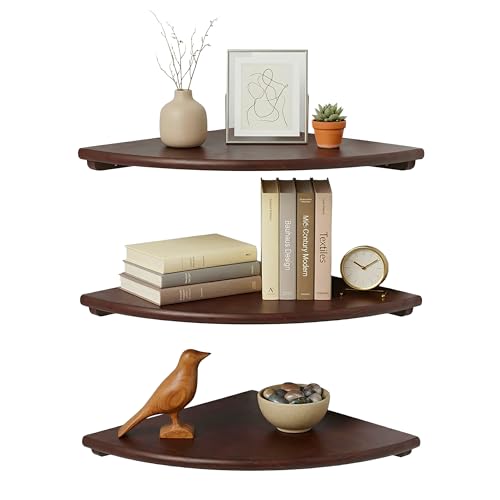 Étagère Murale d'angle Relaxdays, H x L x P : 3 x 25 x 25... en promo à 25,99€ (-52%) sur Amazon FR