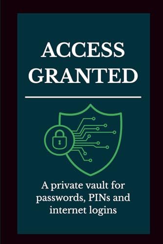 Access Granted: A private vault for passwords, PINs and... - Sports & Fitness Amazon UK à 5.22€
