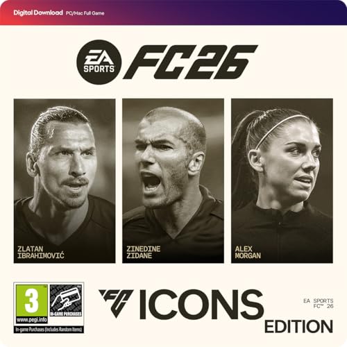 EA SPORTS FC 26 ICONS Edition | PC Code - EA App - Amazon Royaume-Uni à 19.99€